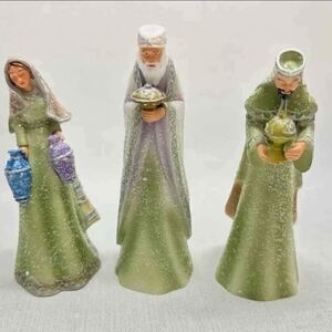 Christmas Hawthorne Village Heavenly Blessings trio Figurines